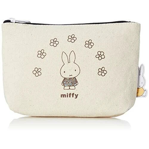 Miffy Flower Arch Canvas Pouch