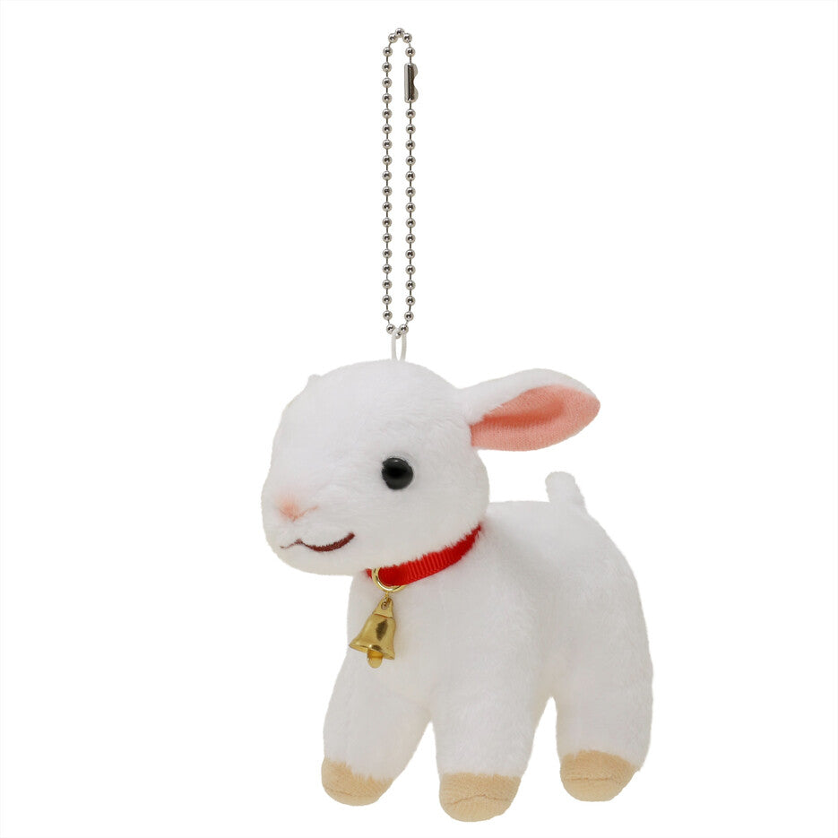 The Little Sheep from Heidi A Girl of The Alps Plush Key Chain