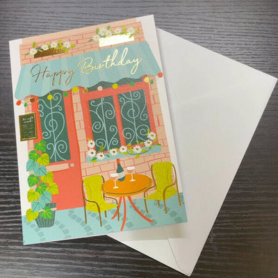 Happy Birthday Restaurant Card