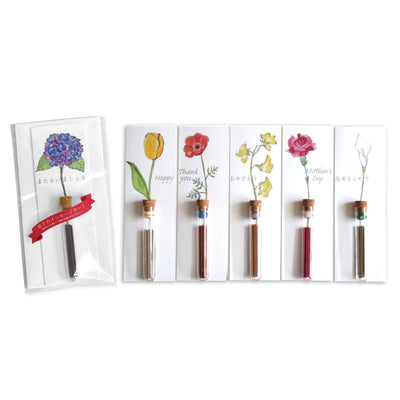Japanese Flower Incense Greeting Card