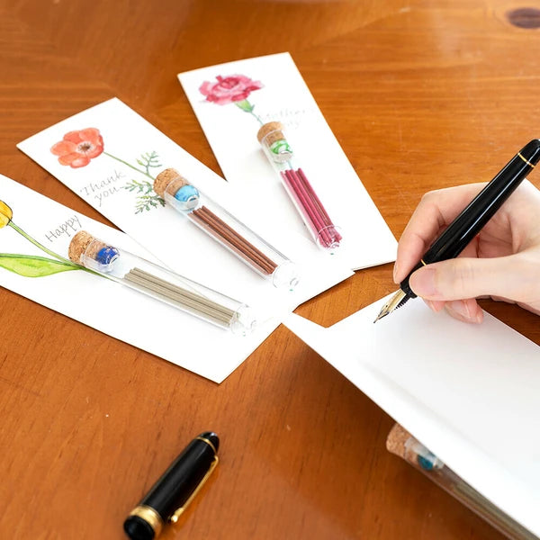 Japanese Flower Incense Greeting Card