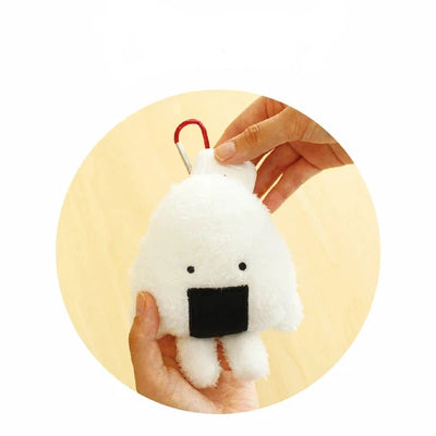 Onigiri Rice Ball Zip Pouch Charm