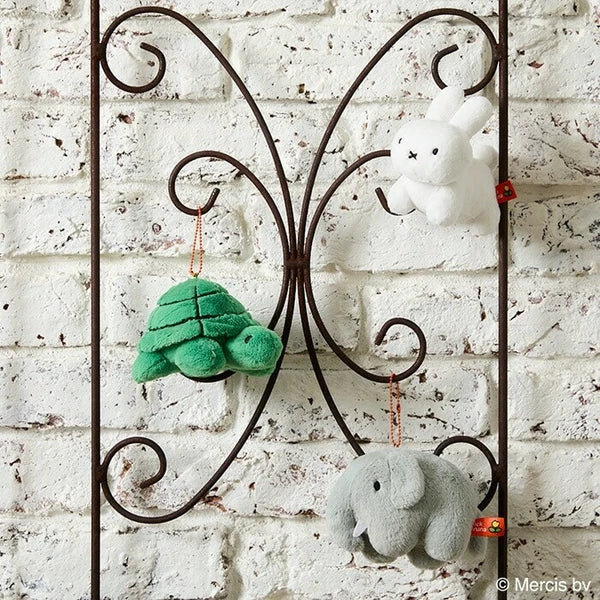 Miffy Turtle Plush Keychain