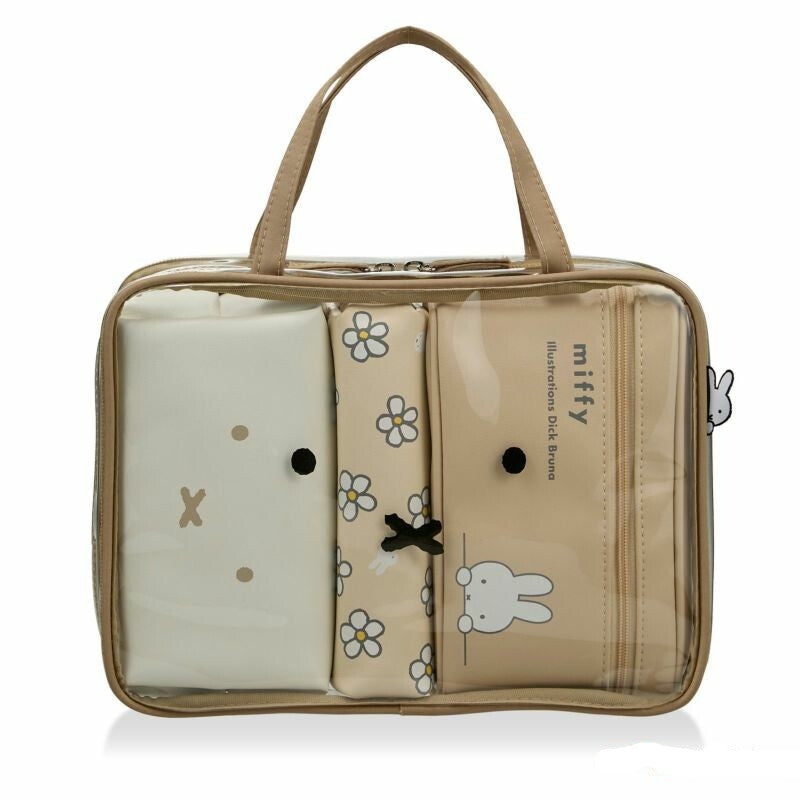 Miffy 3-in One Makeup Case Travel Bag