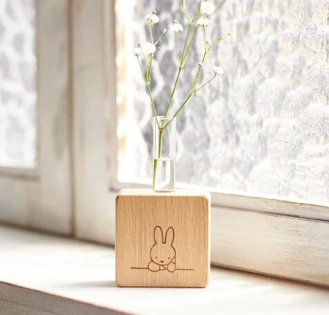 Miffy Wooden Flower Vase