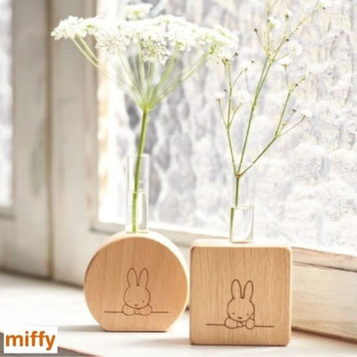 Miffy Wooden Flower Vase