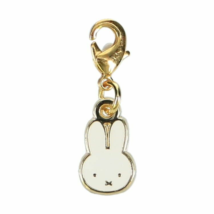 Miffy Face Zipper Pull Charm