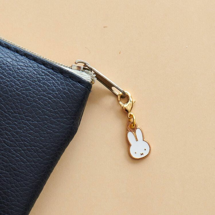 Miffy Face Zipper Pull Charm