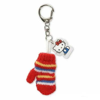 Hello Kitty Mini Mitten / Pom Pom Hat Keychain