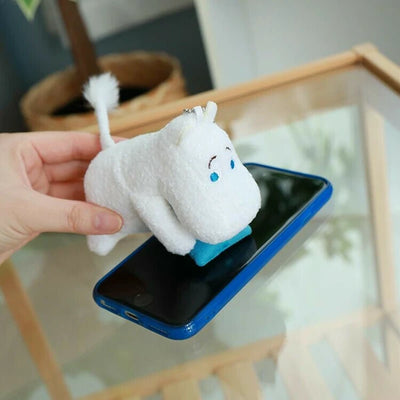 Moomin Monitor Cleaner Plush Keychain Charm
