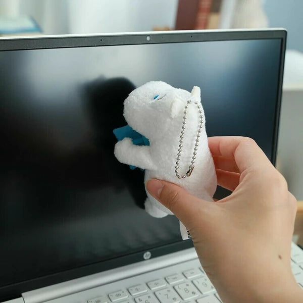 Moomin Monitor Cleaner Plush Keychain Charm