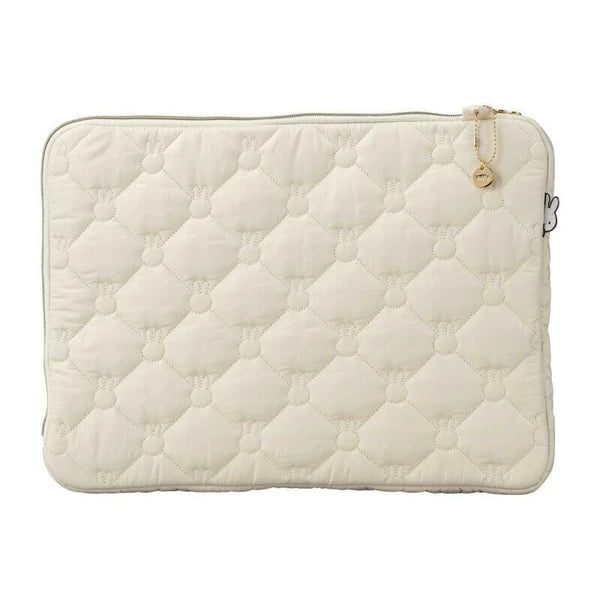 Miffy Ivory Quilting Laptop Tablet Pouch