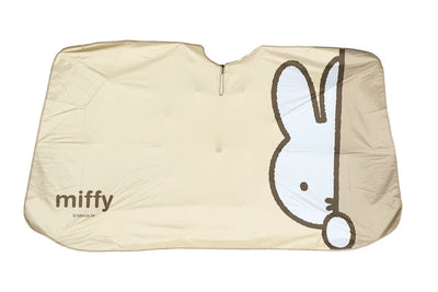 Miffy Car Windshield Umbrella Sunshade - Peeking