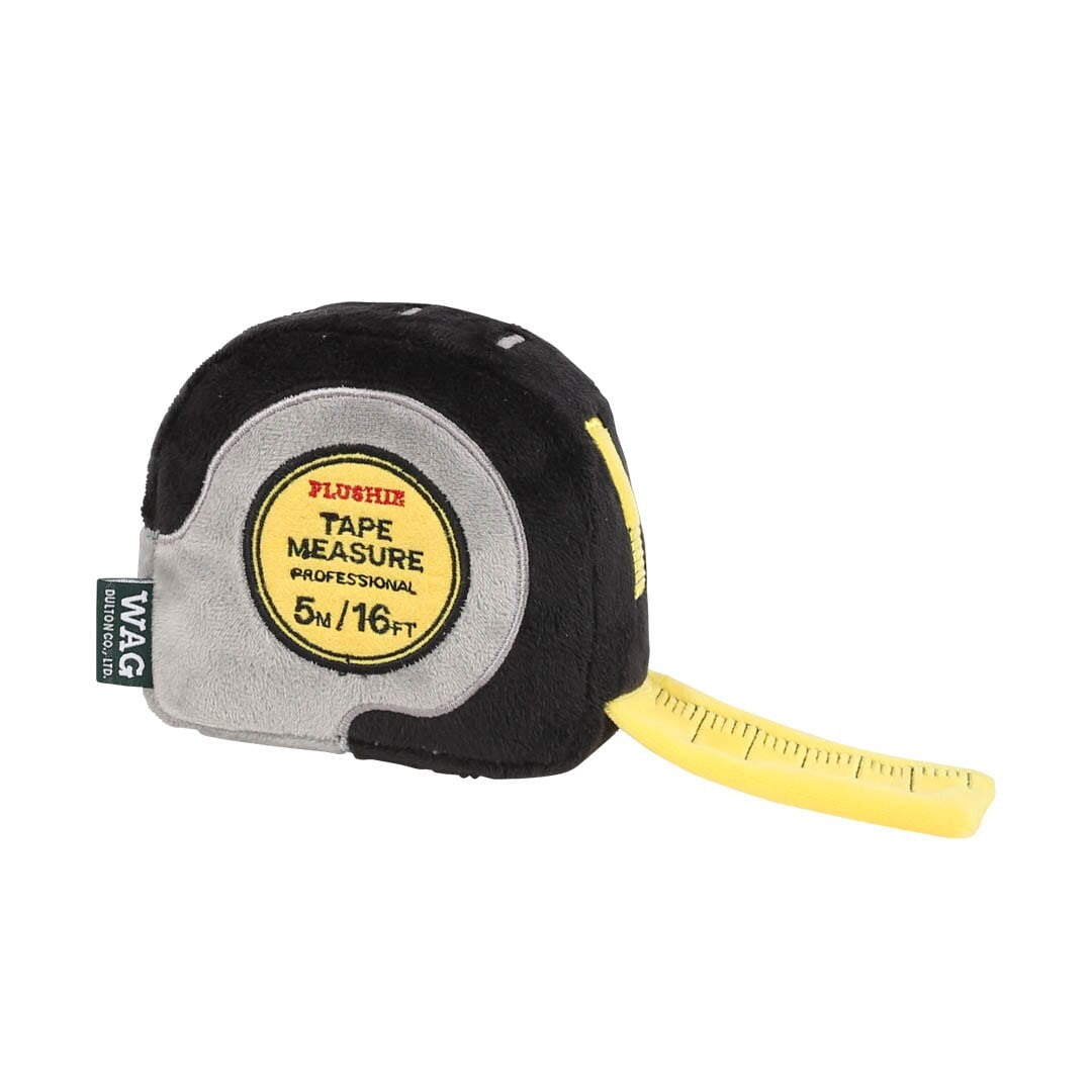 Tape Measure Squeaker Dog Toy