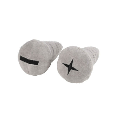 Screws Squeaker Dog Toy - Set of 2