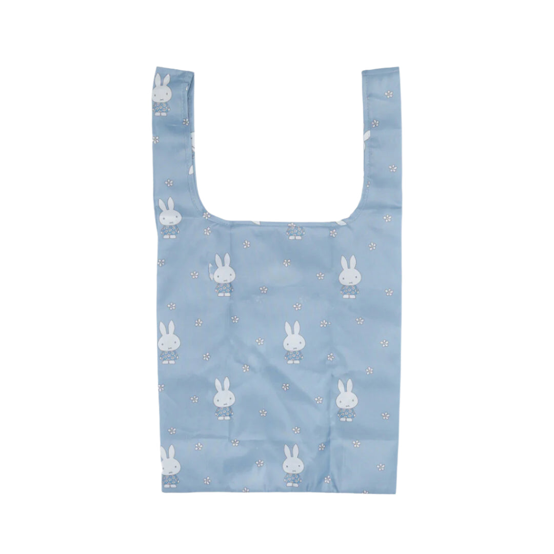 Miffy Flowers Foldable Shopping Tote Bag