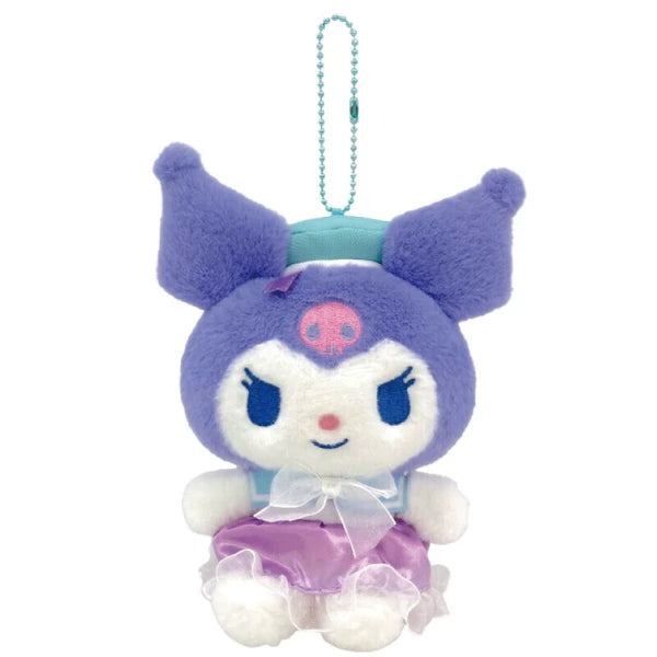 Kuromi Soft Plush Sanrio Charm Keychain