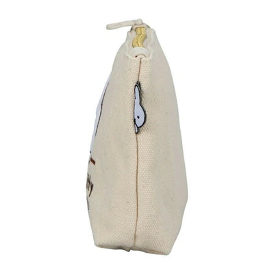 Miffy Makeup Zipper Pouch - Natural