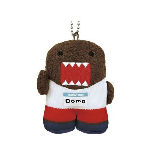 Domo Kun Sports Marathon Charm Keychain