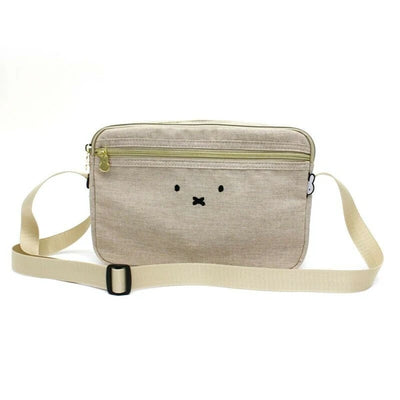 Miffy Face Crossbody Bag - Beige