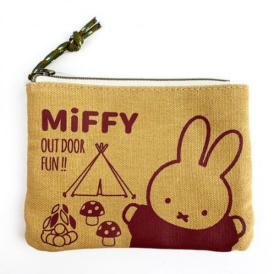 Miffy Camping Canvas Pouch