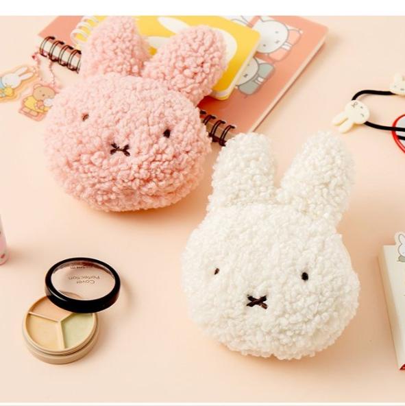 Miffy Head Plush Pouch