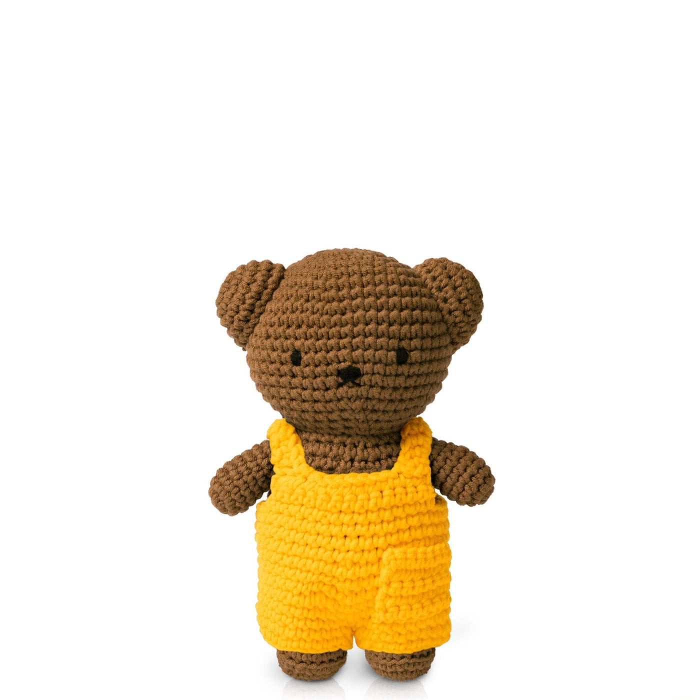 Crocheted Boris in Casual Yellow Outfit