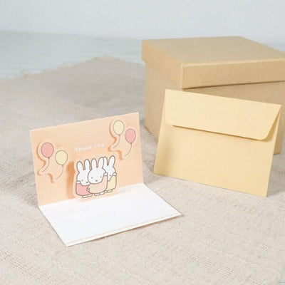 Miffy Thank You Mini Pop-up Card