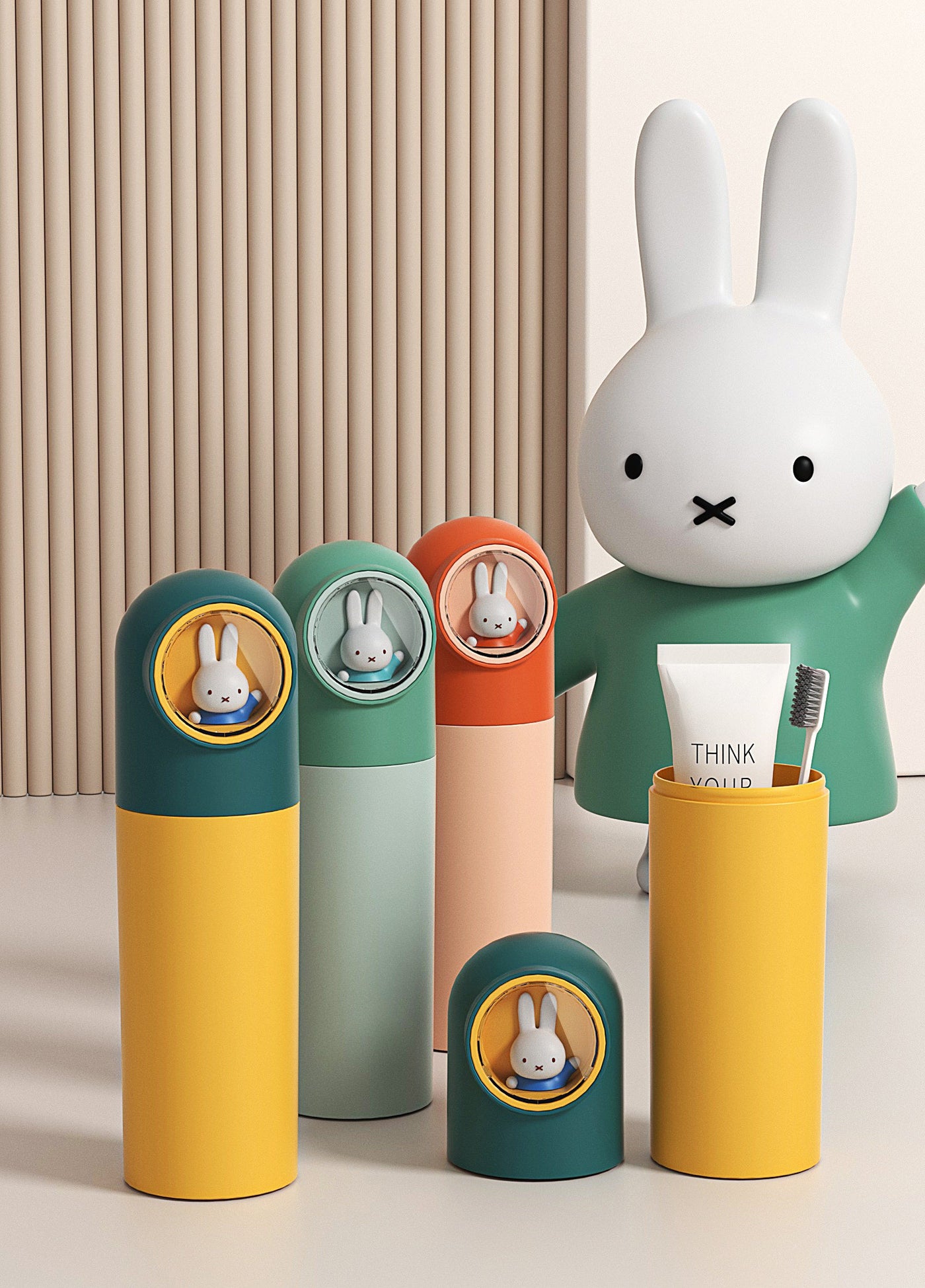 Miffy Travel Toothbrush Holder Case