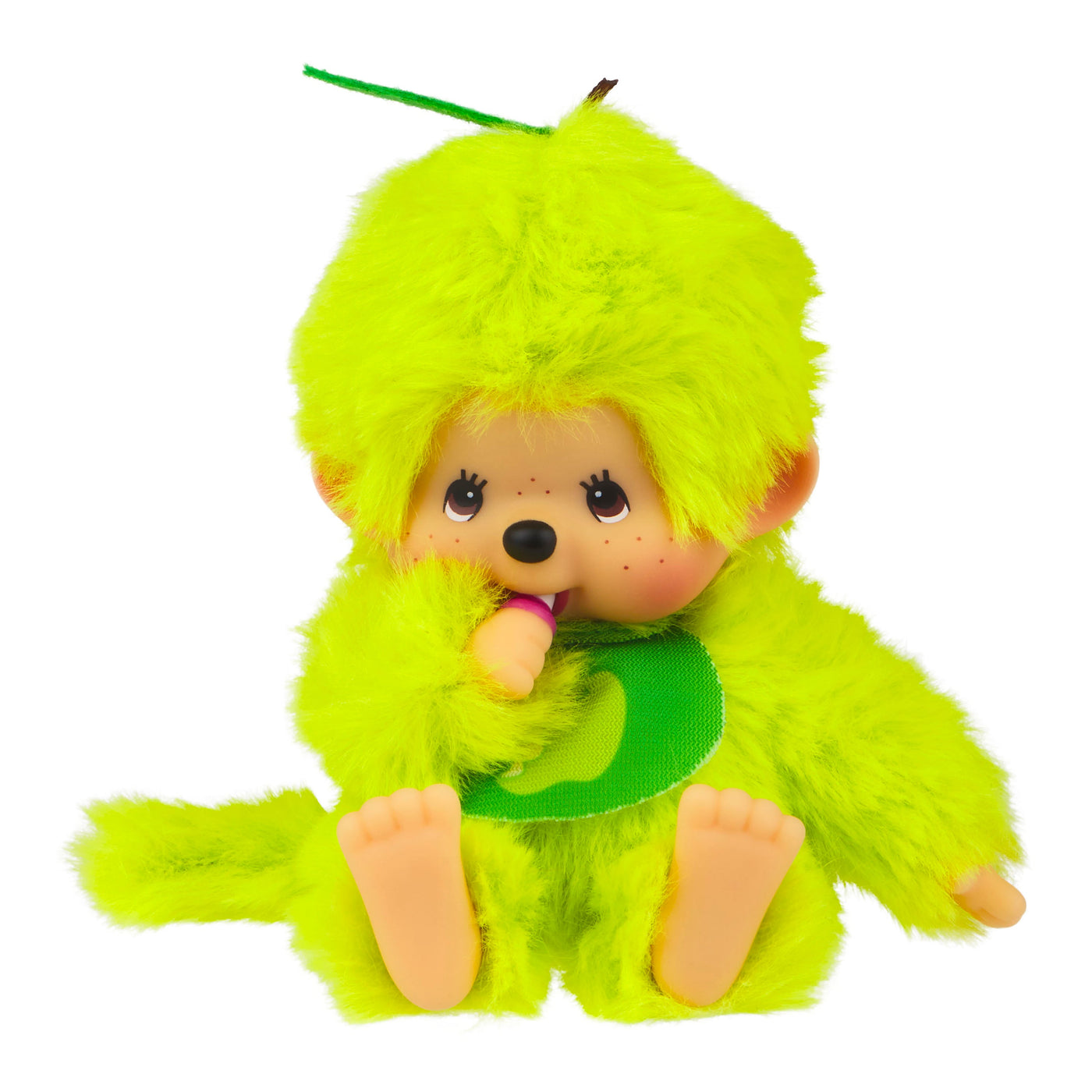 Monchhichi Fruit Color XS Plush - Apple Green