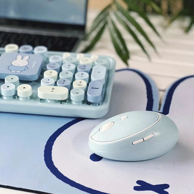 Miffy 104 Keyboard, Mouse Combo with Pad