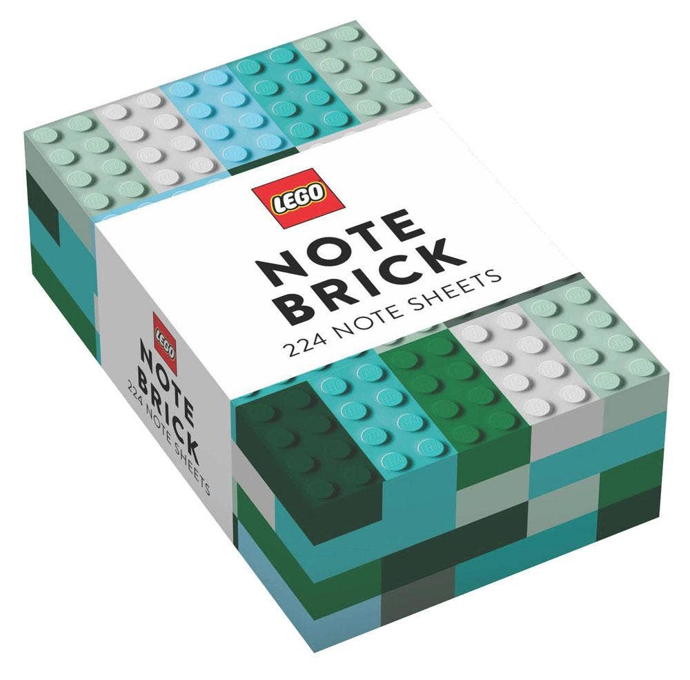 Lego Note Brick (Blue-Green)