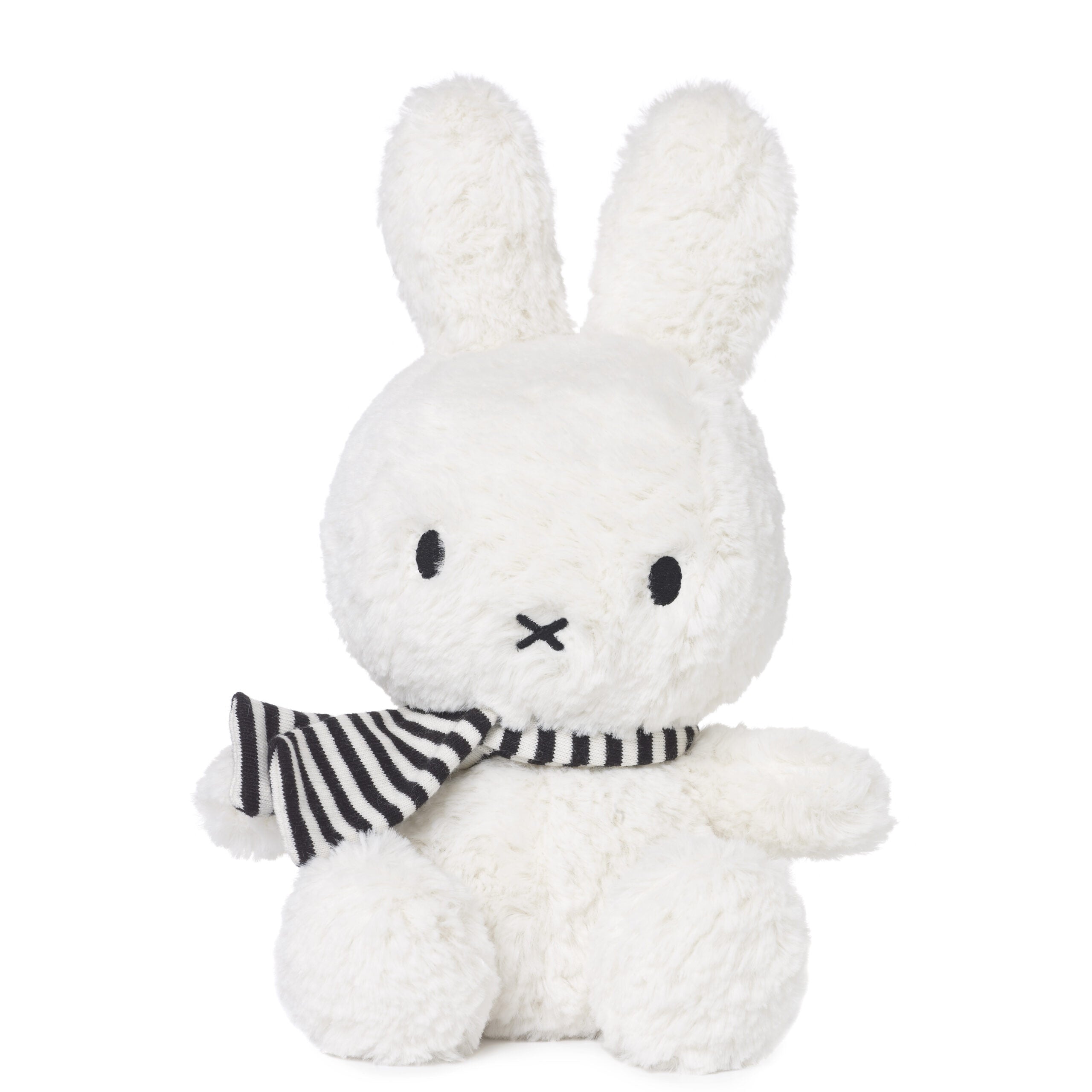 Miffy with Scarf Fluffy Plush by Bon Ton Toys | zillymonkey