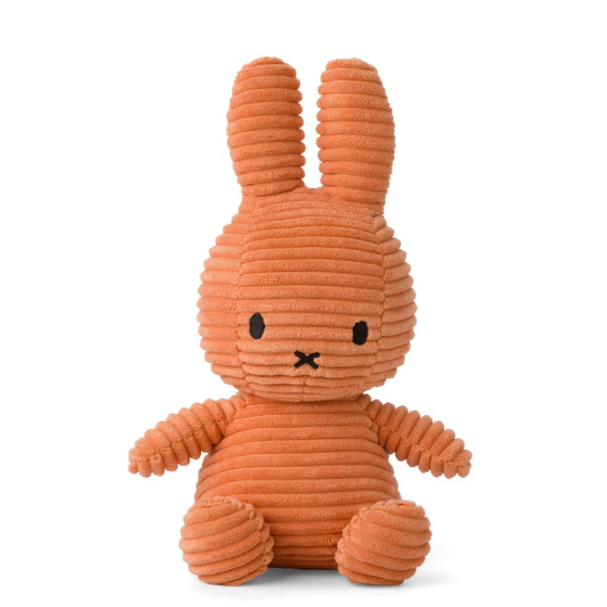 Miffy Sitting Corduroy Plush Pumpkin