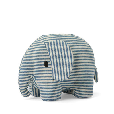 Elephant Denim Stripe Plush