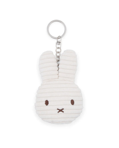 Miffy Head Corduroy Flat Keychain