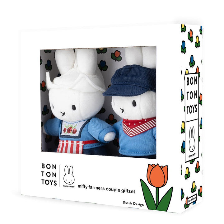 Miffy Giftset Farmer Farmers Wife Plush by Bon Ton Toys | zillymonkey