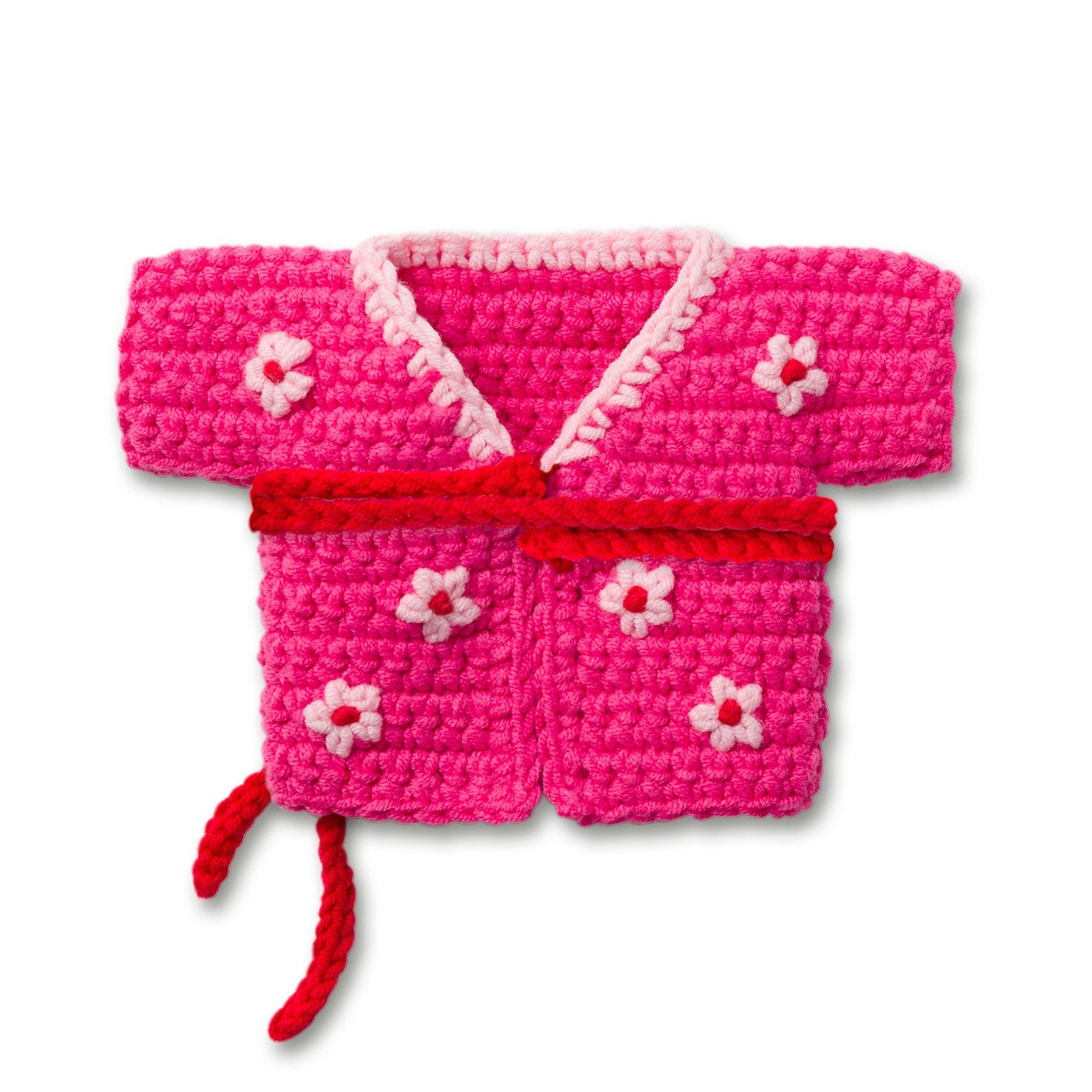 Crocheted Outfit for Miffy and Melanie -  Mini Kimono Dress