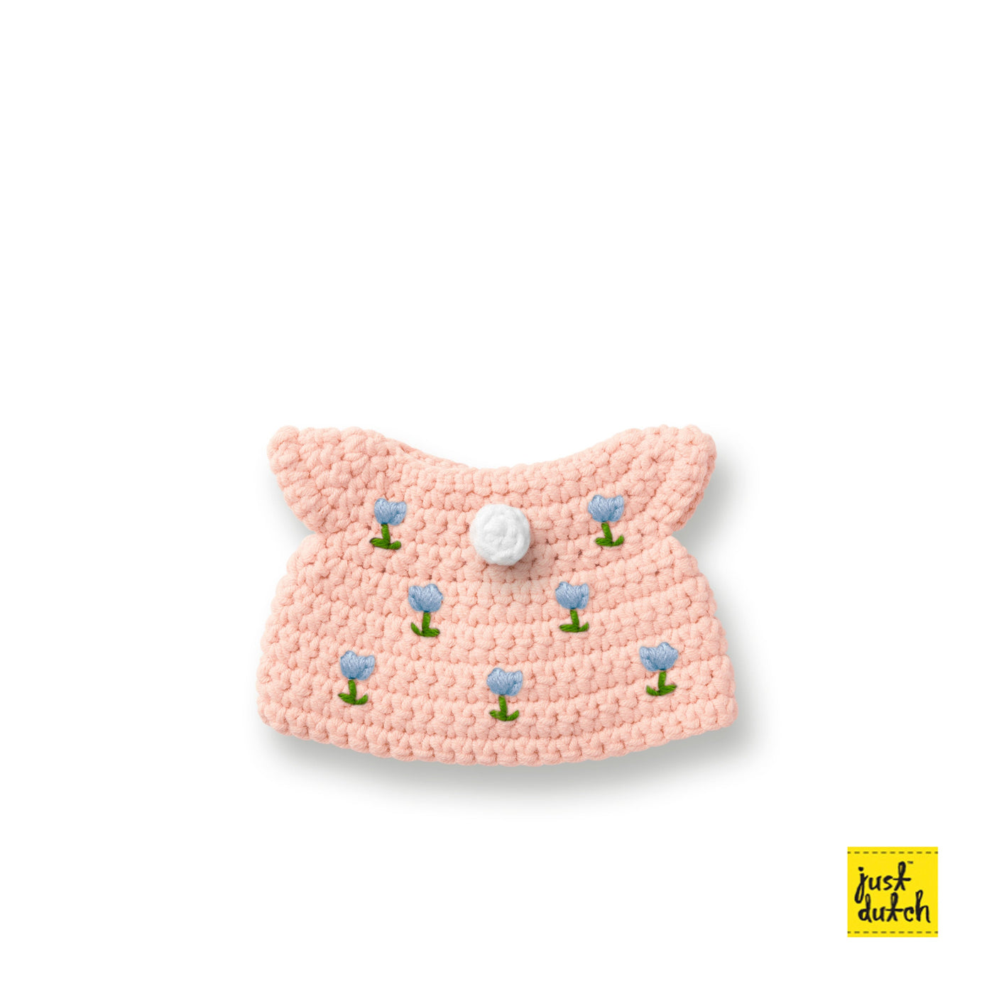 Crocheted Outfit Dress for Miffy and Melanie -  Mini Tulip Dress Pastel Pink