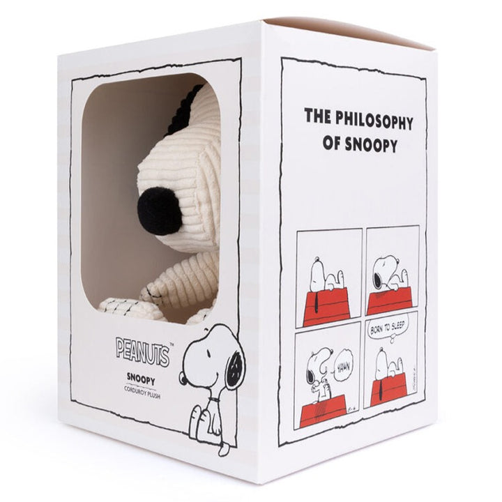 Peanut Snoopy Sitting Scarf Plush by Bon Ton Toys | zillymon