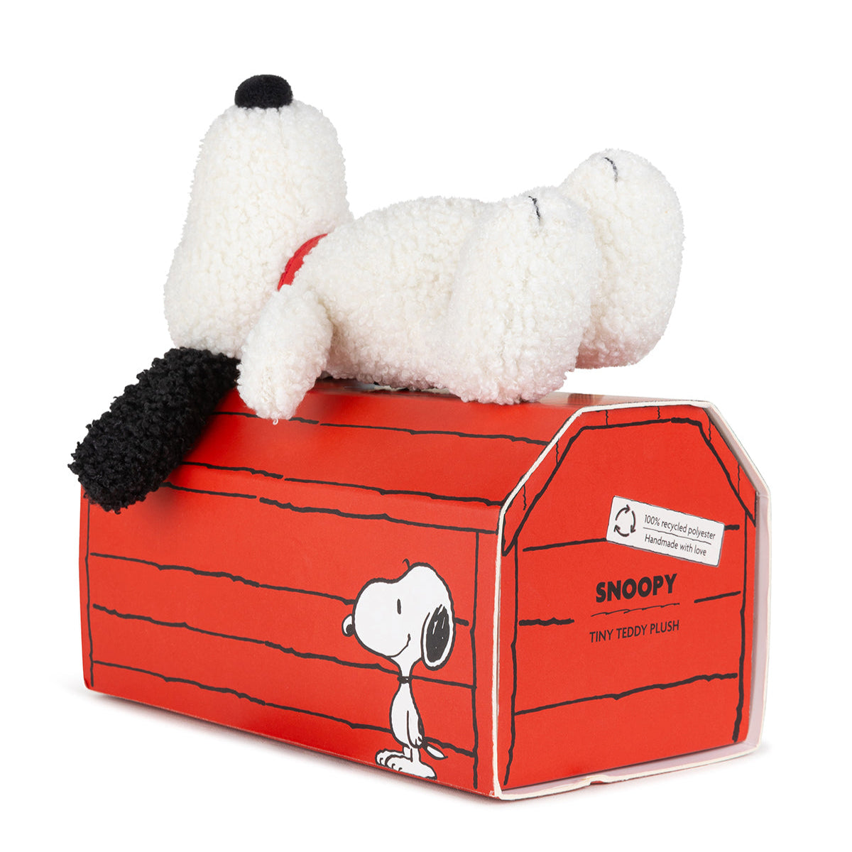Peanuts Snoopy ECO Tiny Teddy Cream Plush in Giftbox