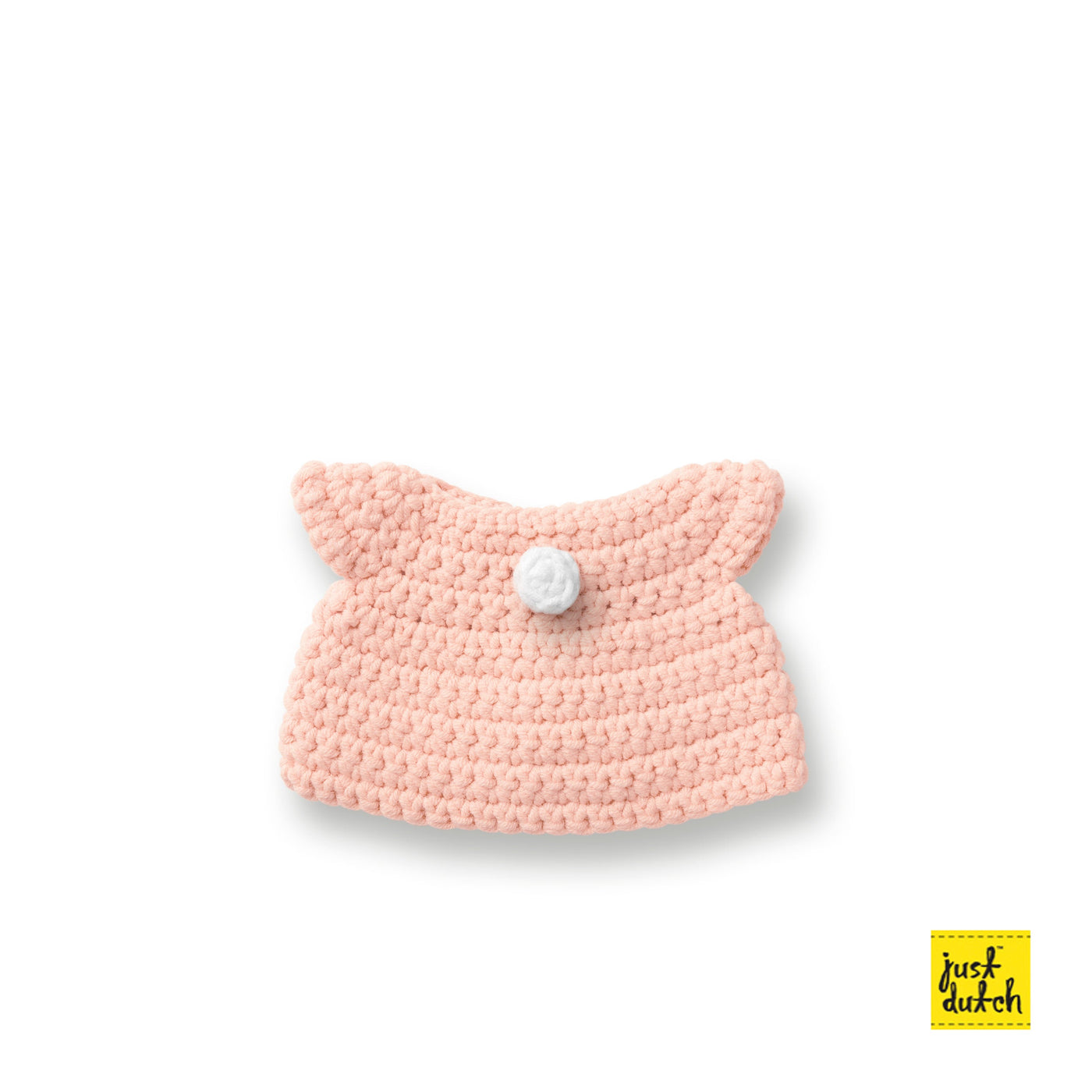 Crocheted Outfit Dress for Miffy and Melanie -  Pastel Pink Dress