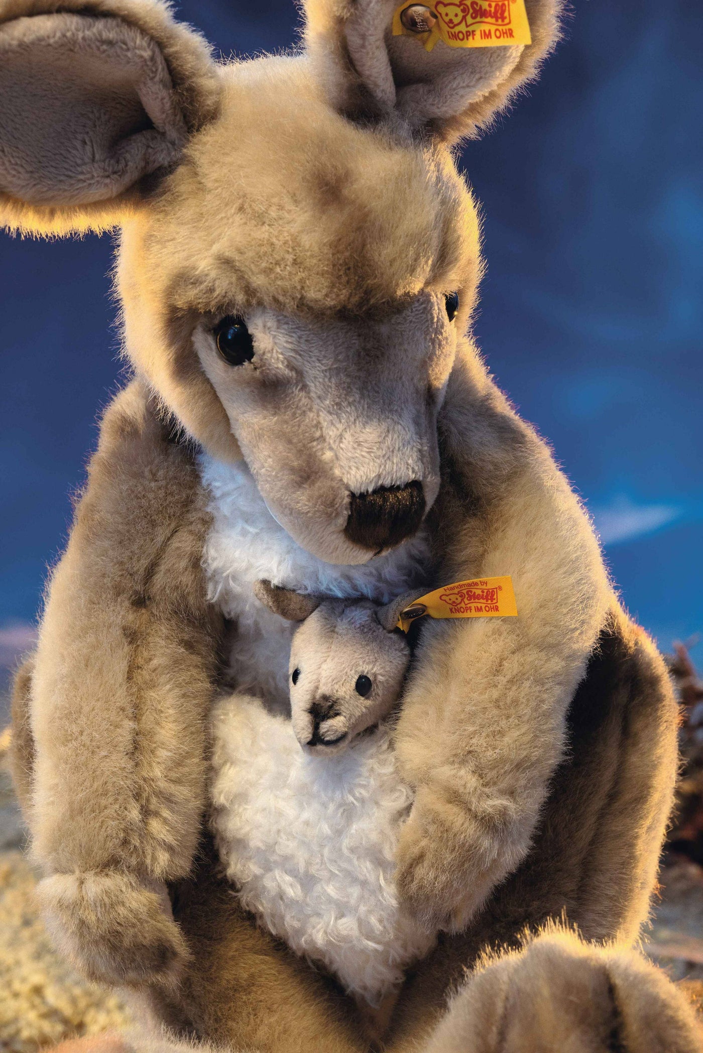 Kango Kangaroo With Baby Plush, 16"