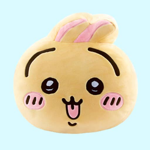 Chiikawa Neck Plush Car Cushion