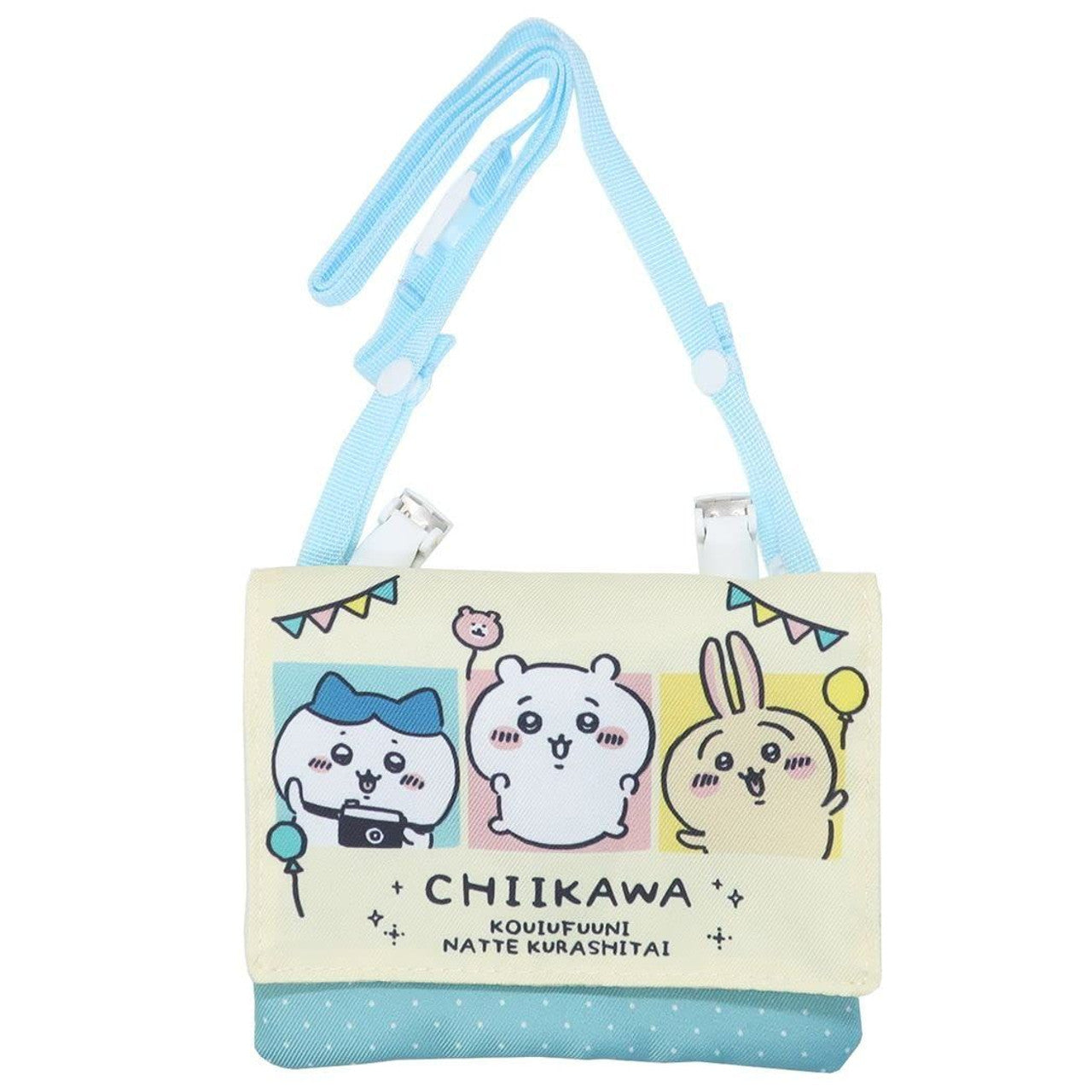 Chiikawa Flap Shoulder Bag Zipper Pouch