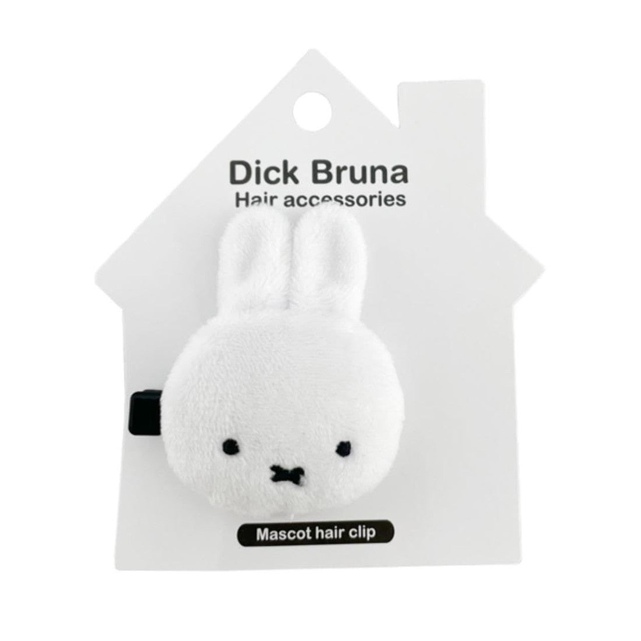 Miffy Plush Head Hair Clip