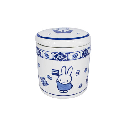 Miffy Cookie Jar Container Delft Blue