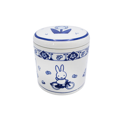 Miffy Cookie Jar Container Delft Blue