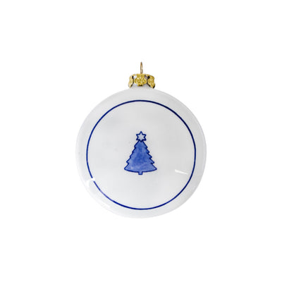 Christmas Flat Ornament Miffy Stars Delft Blue
