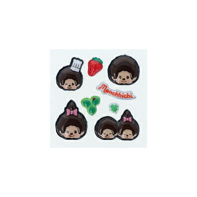 Monchhichi Puffy Stickers